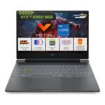 HP Smartchoice Victus, 13th Gen Intel Core i7-13620H, 8GB RTX 5060, 24GB DDR5(Upgradeable) 1TB SSD, 144Hz, FHD, 15.6"/39.6cm, Win11, M365(1yr)*Office 24, Mica Silver,2.29Kg,fa2308TX, RGB Gaming Laptop