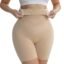 HSR Women Shapewear Shorts, High Waisted Shapewear for Women Tummy Control, Seamless Body Shaper Shorts Thigh Slimmer (Fits Waist : 30 to 39 Inch)