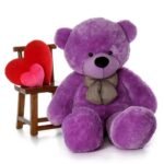HUG 'n' FEEL SOFT TOYS 6 Feet Purple Giant Teddy Bear Soft, Plush,Cuddly Stuffed Animal for Kids, Birthdays, Anniversaries, Valentine's Day,Special Occasions Large Huggable
