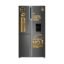 Haier 592 L 3 Star Frost Free Expert Inverter Smart Sense AI enabled 3-Door Side by Side Refrigerator (HRT-683WGKU1, Graphite Black, Magic Convertible, In-built Water Dispenser, 2026 Model)