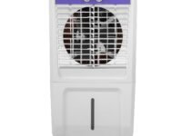 Hindware Smart Appliances Xeno 58L Personal Air cooler | Fan Based | 13 Inc. Fan Blade and Ice Chamber | White & Lavender