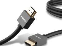 Honeywell HDMI Cable v2.0 with Ethernet, 3D/4K@60Hz Ultra HD Resolution, 1 Mtr, 18 GBPS Transmission Speed, High-Speed, Compatible with all HDMI Devices Laptop Desktop TV Set-top Box Gaming Console