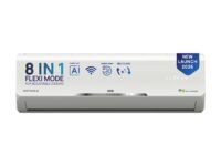 IFB 1.5 Ton 3 Star, New star rated,AI Powered Inverter Split AC,Inbuilt WiFi, Hybrid Mode, 8-in-1 Flexi Mode, Heavy Duty Compressor, Long Air Throw, Self Clean, 100% Copper,CI183SS22SGM3, White