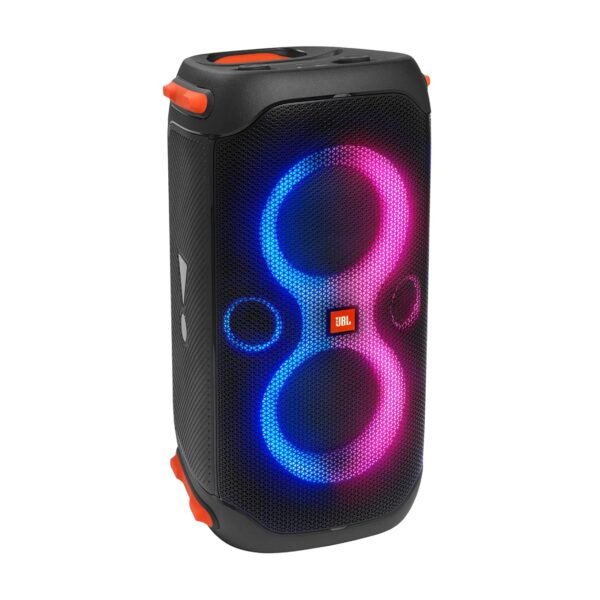 JBL Partybox 110 Wireless Bluetooth 160W Party Speaker, Dynamic Light Show, Upto 12H Playtime, Built-in Powerbank, Guitar+Mic Input, PartyBox App, Splashproof