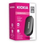 KIOXIA EXCERIA Plus G2 Portable 2TB / Up to 1,050MB/s Read 1000MB/s Write,MIL-STD Drop Tests, 256 AES Encryption, Photographers, Content Creators and Gaming,Smartphone,Mac Compatible External SSD