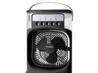 Kairos Chillbreeze 3-In-1 Mini Air Cooler|Portable Air Conditioner Fan, Personal Mini Small Evaporative Air Cooler Cool Mist|"Speed-3Wind Speeds Modes-3 Spray-1-3 (Black)