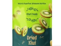Khari Foods Premium Dried Kiwi 200g, Natural Fruit Snacks, High Fibre, Energy Booster, Naturally Dehydrated, Wholesome Nutrition