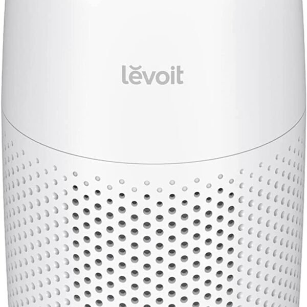 LEVOIT Core Mini Air Purifier for Coverage Area 183 Sq Ft, Ultra Efficient HEPA Filter, Remove 99.97% Dust, Smoke, & Pollen, With Fragrance Sponge, 3 Speed for Better Sleep, (2 Years Warranty)