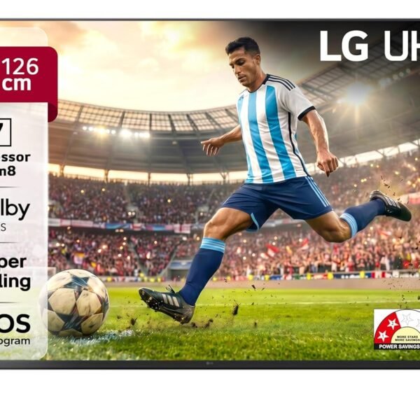 LG 126 cm (50 inches) U8 AI Series 4K Ultra HD (3840 x 2160) Smart webOS LED TV 50UA82006LA 2025
