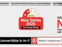 LG Essential Series, 0.8 Ton 2 Star, Smart Inverter Split AC (100% Copper Condenser, Convertible 6-in-1 Cooling, Faster Cooling & Energy Saving, HD Filter with AntiVirus Protection, AS-Q11KNVE, White)