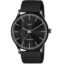 LOUIS DEVIN Silicone Strap Analog Wrist Watch for Men (Black/Blue/Red) | LD-BK054