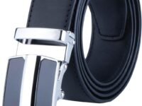 Labnoft Men's Auto Lock PU Leather Belt