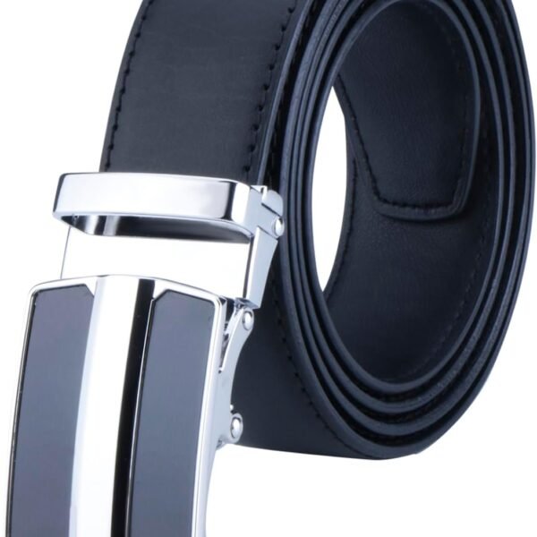 Labnoft Men's Auto Lock PU Leather Belt