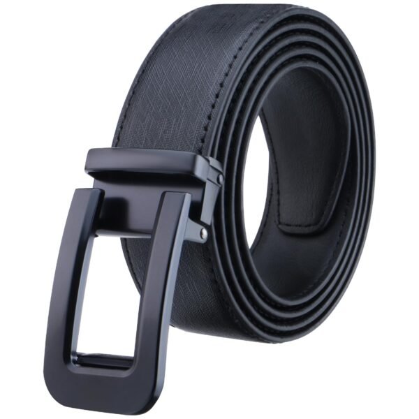 Labnoft Men's PU Leather Auto-lock Belt