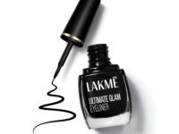 Lakme Ultimate Glam Eye Liner, Semi Matte, Quick drying, Water resistant & Smudgeproof Eye Liner, Black, 9ml