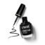 Lakme Ultimate Glam Eye Liner, Semi Matte, Quick drying, Water resistant & Smudgeproof Eye Liner, Black, 9ml