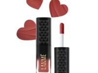 Lakme Xtraordin-Airy Lip Mousse, Velvet Matte Finish, with air-light texture, enriched with cocoa butter for nourished & moisturised lips, Liquid Lipstick - Chocolate Temptation (1.8g)