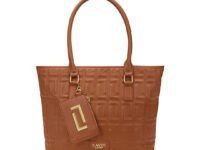 Lavie Luxe Women's Jemmy Pro Large Handbag | Fits Upto 14 Inch Laptop | Laptop Bag for Work | Ladies purse | Stylish Shoulder Bag | Gift for Women