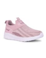 Liberty LEAP7X Blue & Peach Walking Shoes for Women - Knit-Mesh Slip-On
