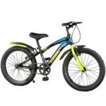Lifelong 20T Cycle for Kids 5 to 8 Years - Bike for Boys and Girls - 85% Pre-Assembled, Frame Size: 12" - Suitable for Children 3 Feet 10 Inch+ Height - Unisex Cycle (Tribe, Yellow & Black),Rigid