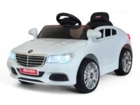 MEKASHI 12V Ride-On Car for Kids 1-4 Years, White