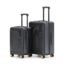 MOKOBARA Transit Set of 2 Trolley Bag (54cm 64cm) Black | Cabin 40L Check-in 65L Lightweight Polycarbonate Hardshell TSA Lock YKK Zipper 8 Silent Wheels 18-21 Days Travel Suitcase