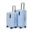 MOKOBARA Transit Set of 2 Trolley Bag (54cm 64cm) Blue | Cabin 40L Check-in 65L Lightweight Polycarbonate Hardshell TSA Lock YKK Zipper 8 Silent Wheels 18-21 Days Travel Suitcase