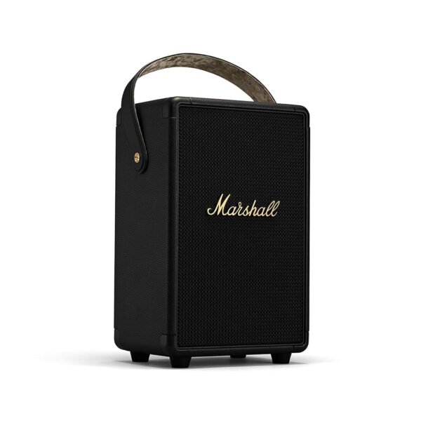 Marshall Tufton 80 Watt Wireless Bluetooth Portable Speaker (Black & Brass)