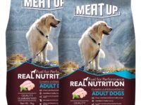 Meat Up Adult Dry Dog Food 6kg (3kg + 3kg) | Chicken Flavour | Glucosamine for Healthy Joints & Bones | Enriched with Vitamins & Minerals | Supports Digestive Health