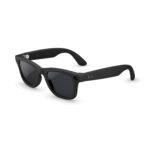 Meta Ray-Ban (Gen 2), Wayfarer Large, Matte Black | Smart AI Glasses for Men, Women — 2X Battery Life — 3K Ultra HD Resolution — 12 MP Ultra-Wide Camera, Audio, Video — Transitions® Grey Lenses