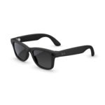 Meta Ray-Ban (Gen 2), Wayfarer, Matte Black | Smart AI Glasses for Men, Women, 2X Battery Life, 3K Ultra HD Resolution, 12 MP Ultra-Wide Camera, Audio, Video. Polarized Gradient Graphite Lenses