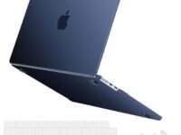 Midkart Case Compatible with MacBook Air 13.6 inch M5 M4 M3 M2 Release 2026-2022 A3449 A3240 A3113 A2681 Ultra-Thin Slim Natural Color Hard Shell for MacBook Air 13 inch Case, Midnight BlueTranslucent
