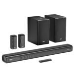 Mivi Nex 900 Dolby Audio Soundbar (New Launch)| 900W Signature Sound | 5.2 Channel Home Theatre System with Dual Subwoofers and Satellites | Nex Surround Sphere Tech | Bluetooth v5.3