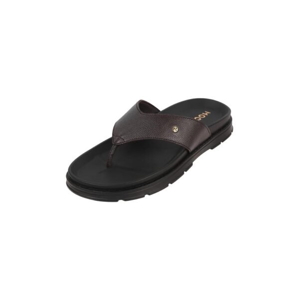 Mochi Men Faux Leather Thong Chappal