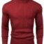 NORTHWIND Men's High Turtle Neck Cotton T-Shirt