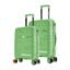 Nasher Miles Paris Hardshell-Sided Polypropylene Luggage Set of 2 Avacado_Green 8 Wheel Inline Trolley Bags (55 & 65 Cm), Large