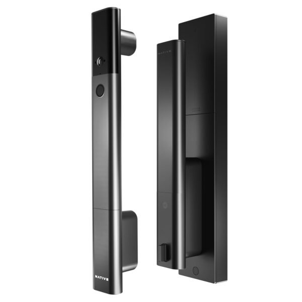 Native Lock Ultra by Urban Company | Smart Door Lock | Face Unlock | Live HD Video & 2-Way Talk | 9-Way Unlock & Doorbell Connect | 5 Bolt Strength | 3-Year Unconditional Warranty | Free Installation