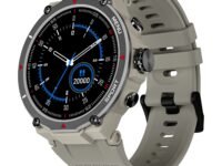 Noise Force Rugged & Sporty 1.32" Bluetooth Calling Smart Watch, 550 NITS, 7 Days Battery, AI Voice Assistance, Smart Watch for Men (Misty Grey)