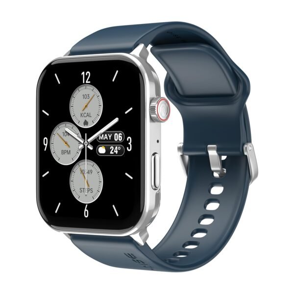 Noise Icon 5 Smartwatch with AI Watch Faces & AI Search, 1.95” AMOLED Display, 10 Days Battery, Bluetooth Calling, 100+ Sports Modes, IP68 (Space Blue)