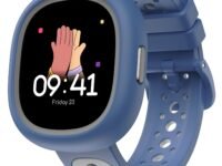 Noise Junior Champ 3 Smart Watch for Kids | 3-in-1 Look with 2 Switchable Bumpers, in-Built Learning Hub, Habit Builder, Exam & School Mode, SOS, 100+ Cloud Faces, Parental Control(Arctic Storm)