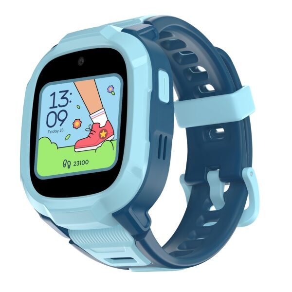 Noise Junior Explorer 2 Smart Watch for Kids with 4G SIM Compatible, 2-Way Video & Voice Calling, Geofencing, Real Time Location Monitoring via Google Maps, IP68, SOS Emergency Alerts (Frost Pop)