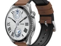 Noise Newly Launched Halo 3 Smart Watch with 1.43” AMOLED Display, 1000 NITS Brightness, Premium Metal Design, Powered by AI Pro, AI Transcription, Morning Briefs, 7-Day Battery(Vintage Brown)