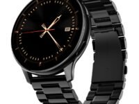 Noise Vortex Plus 1.46” AMOLED Display, AoD BT Calling, Sleek Metal Finish, 7 Days Battery Life, All New OS and with 100+ Watch Faces & Health Suite (Metal Black)