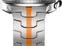 OBOE Stainless Steel Strap for Samsung Galaxy Watch 8 40mm 44mm,Titanium