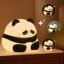 One94Store Baby Panda Night Light – Soft Silicone Touch Lamp, Rechargeable LED Bedside Light for Kids & Toddlers, Romantic Decor & Valentine Gift