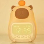 One94Store Bear Shape Digital Alarm Clock with LED Display & Night Light | Snooze, Timer, Temperature | Kids Bedside Clock for Bedroom & Home Décor