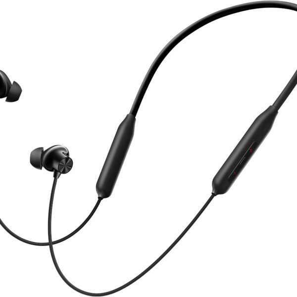 OnePlus Bullets Wireless Z3 Bluetooth 5.0 in Ear Earphones, Spacial Audio – 12.4 mm Drivers, 36 Hrs Battery Life (Mambo Midnight)