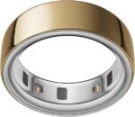 Oura Ring 4 - Gold - Size 8 - Sleep, Activity, Women’s Health, AI Advisor, Up to 8 Days of Battery Life, Size Before You Buy, Android & iOS Compatible