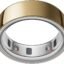 Oura Ring 4 - Gold - Size 8 - Sleep, Activity, Women’s Health, AI Advisor, Up to 8 Days of Battery Life, Size Before You Buy, Android & iOS Compatible