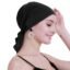 PALAY Head Scarf for Female Cotton Elastic Chemo Caps Headwear Turban, Pre-Tied Cancer Cap Headscarf Slip On Headwrap for Hair Loss Or Thin Hair